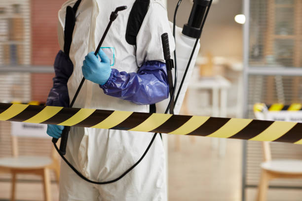 Professional Biohazard Cleanup technician working in Ruthton, MN